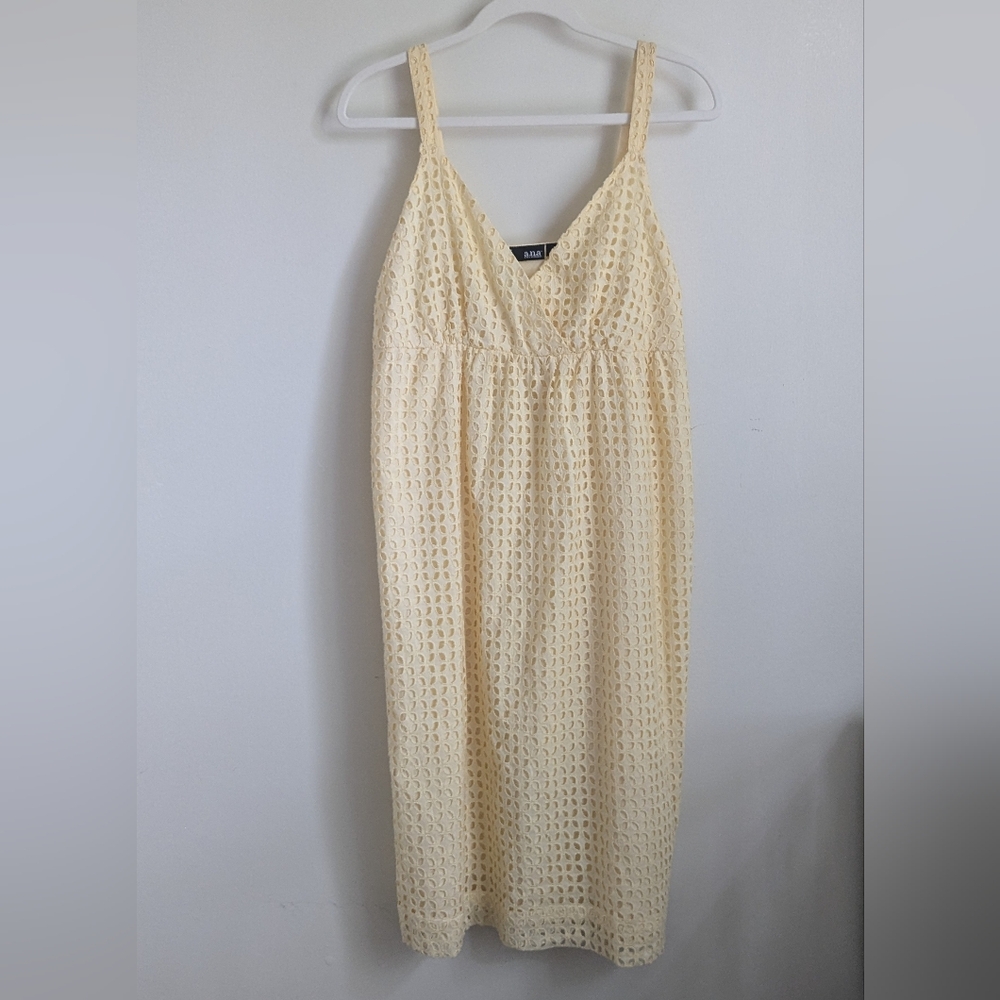 💛 a.n.a Yellow dress! NWT 💛